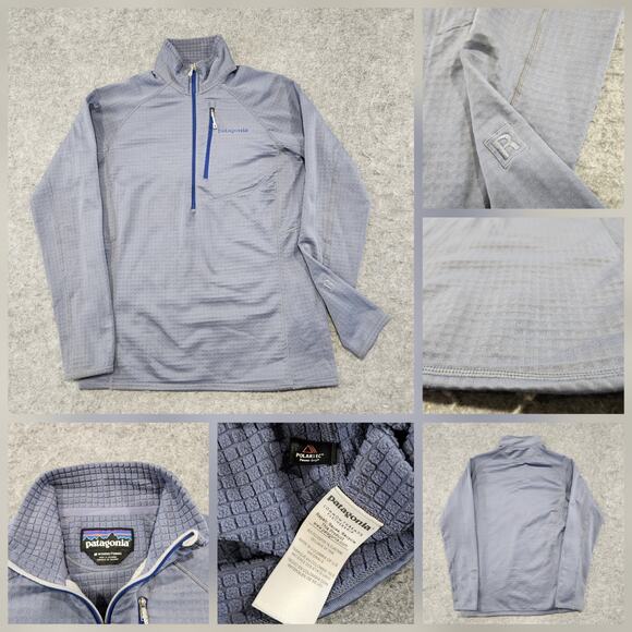 Patagonia R1 Pullover Womens M Medium Zip Fleece Regulator Polartec Jacket 40118